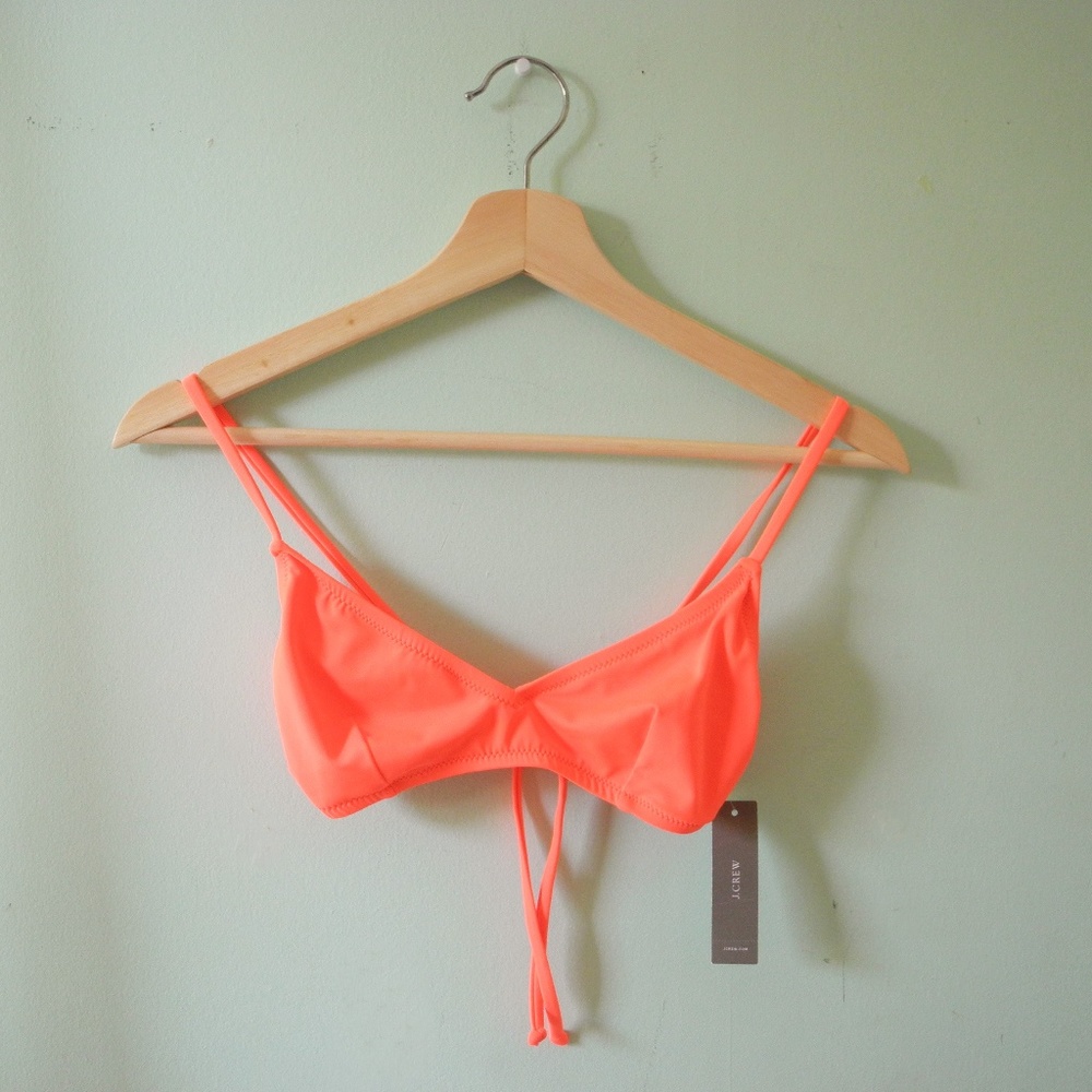 J. Crew coral bikini